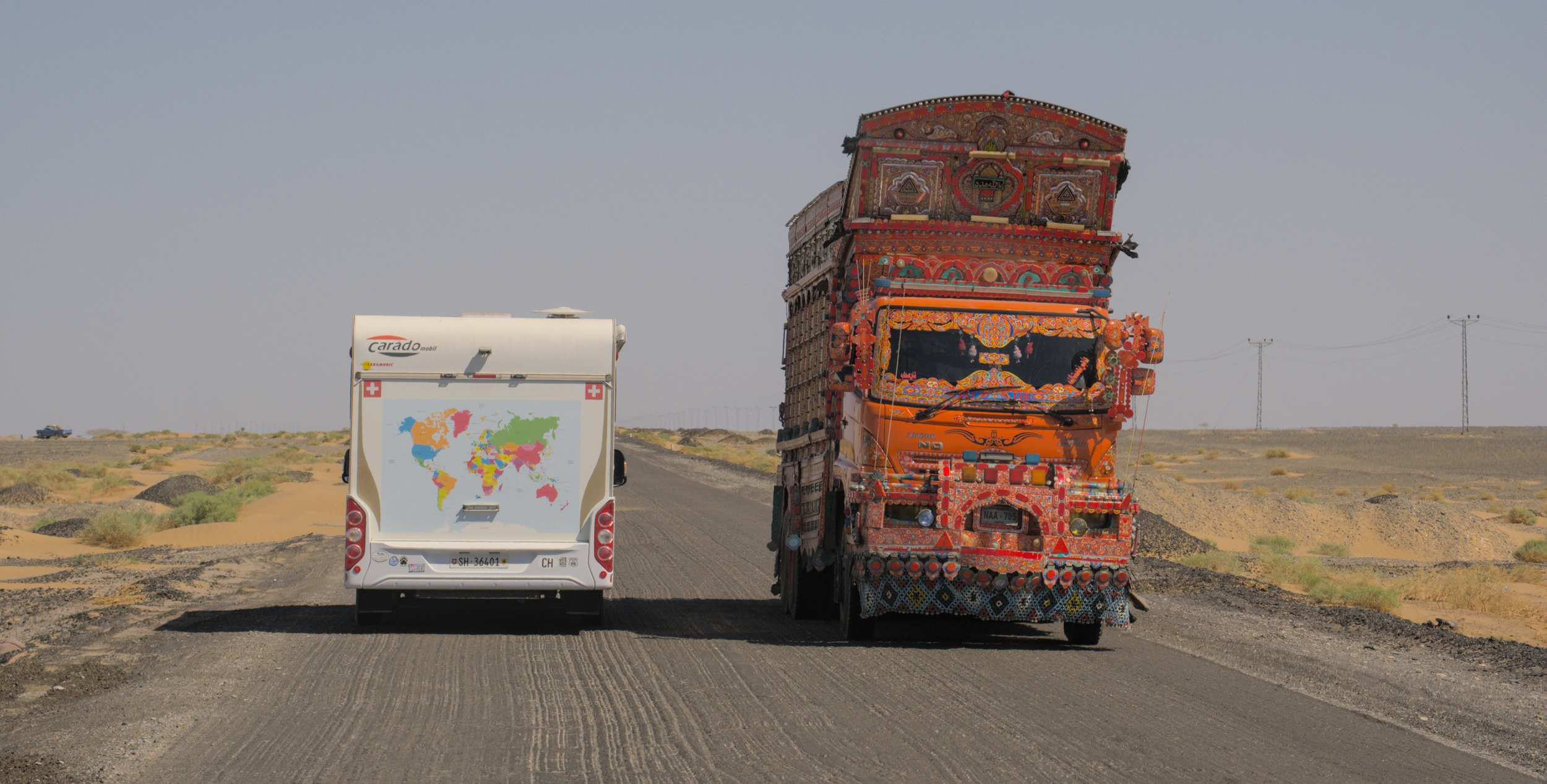 Lastwagen in Pakistan